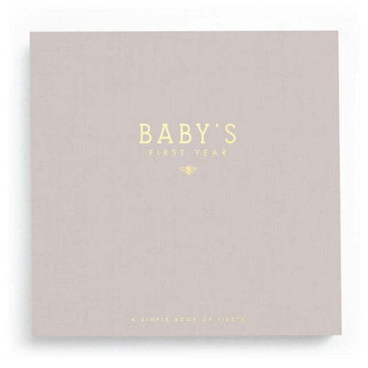 SpearmintLOVE’s baby Luxury Memory Book, Honey Bee