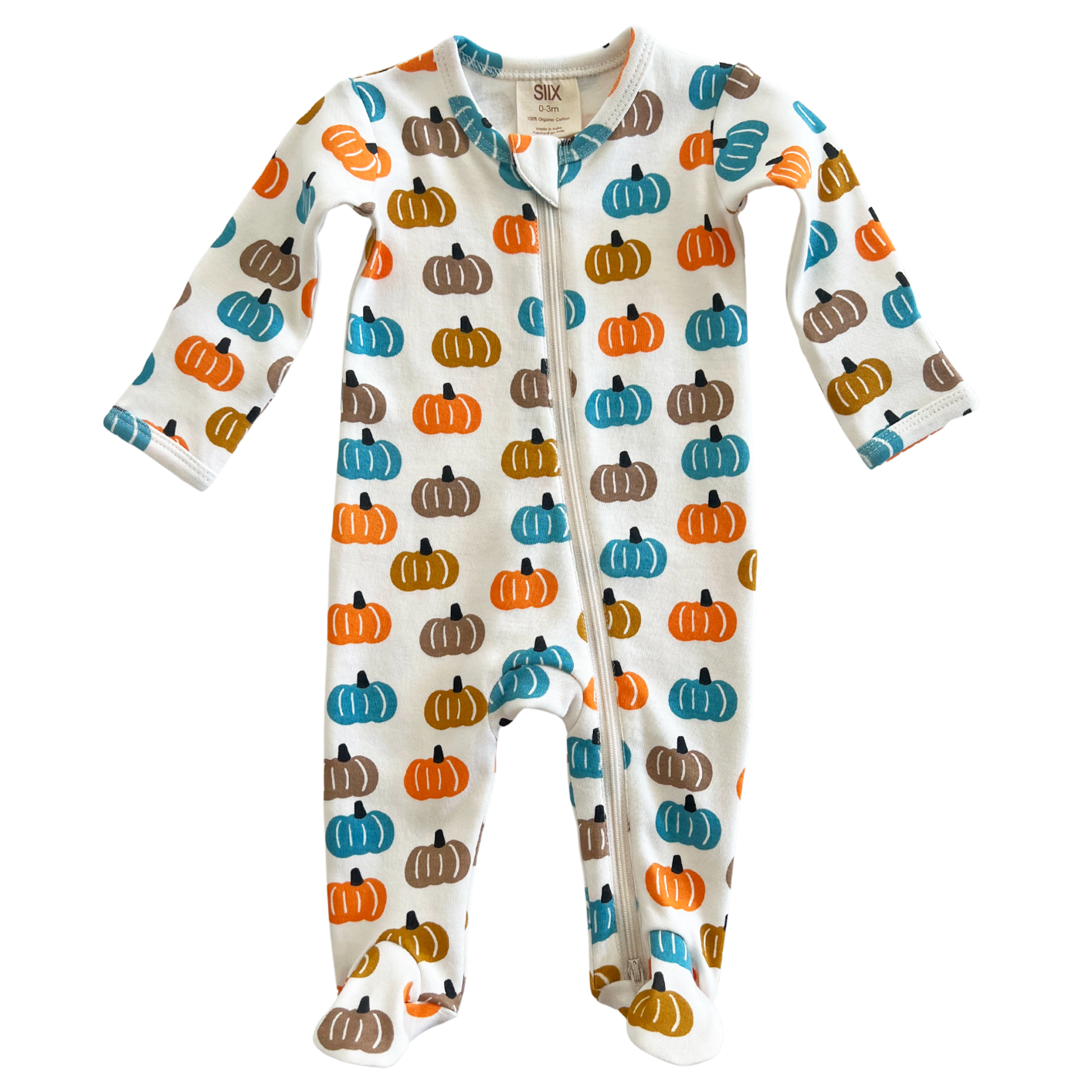 Pumpkin footed online pajamas