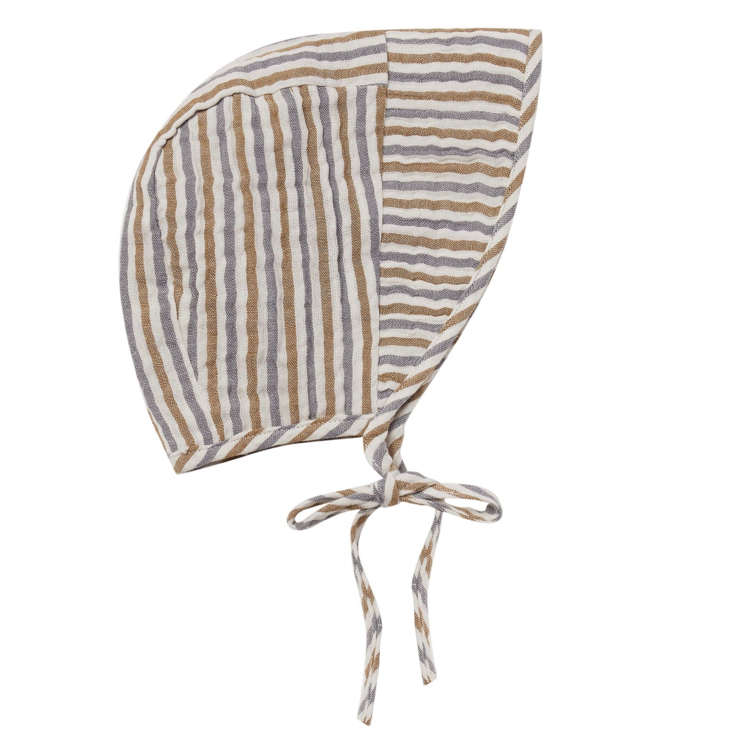 Rylee & Cru Brimmed Bonnet, Nautical Stripe