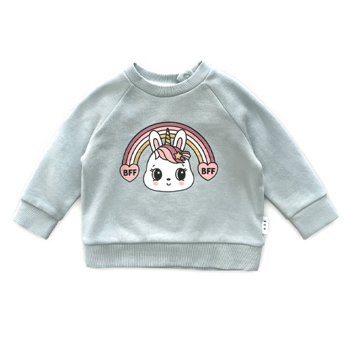 SpearmintLOVE’s baby Sweatshirt, Bunny Love