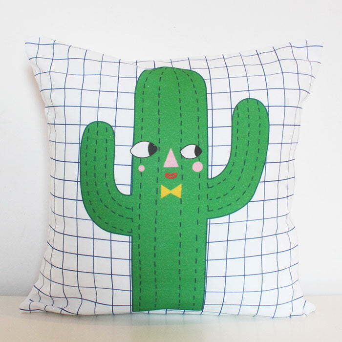 SpearmintLOVE’s baby Cactus Boy Cushion Cover