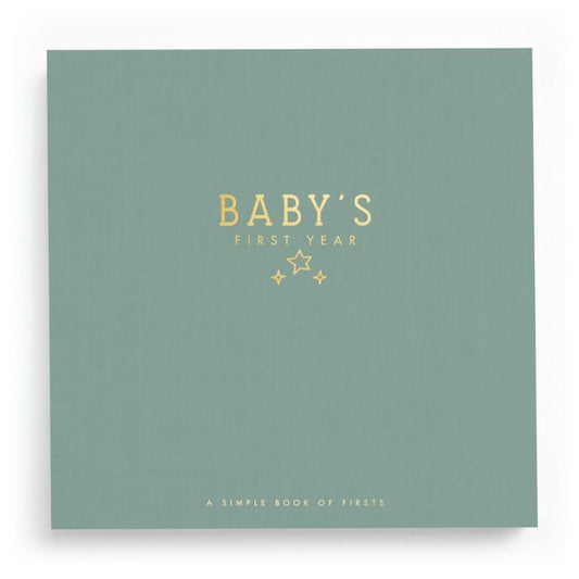 SpearmintLOVE’s baby Luxury Memory Book, Celestial Skies