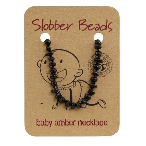 SpearmintLOVE’s baby Amber Teething Necklace, Cherry