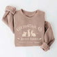 Cottontail Co. Women's Graphic Fleece Sweatshirt, Tan