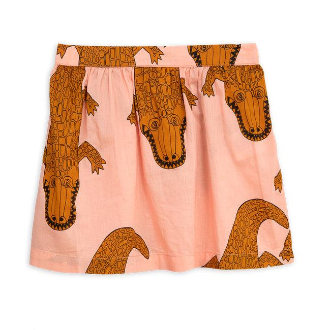 SpearmintLOVE’s baby Mini Rodini Crocco Woven Skirt, Pink