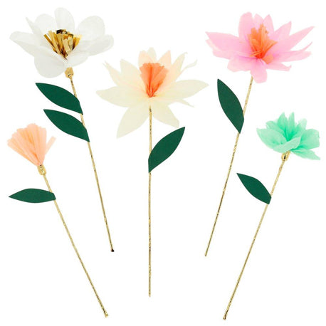 SpearmintLOVE’s baby Flower Garden Decorative Party Sticks