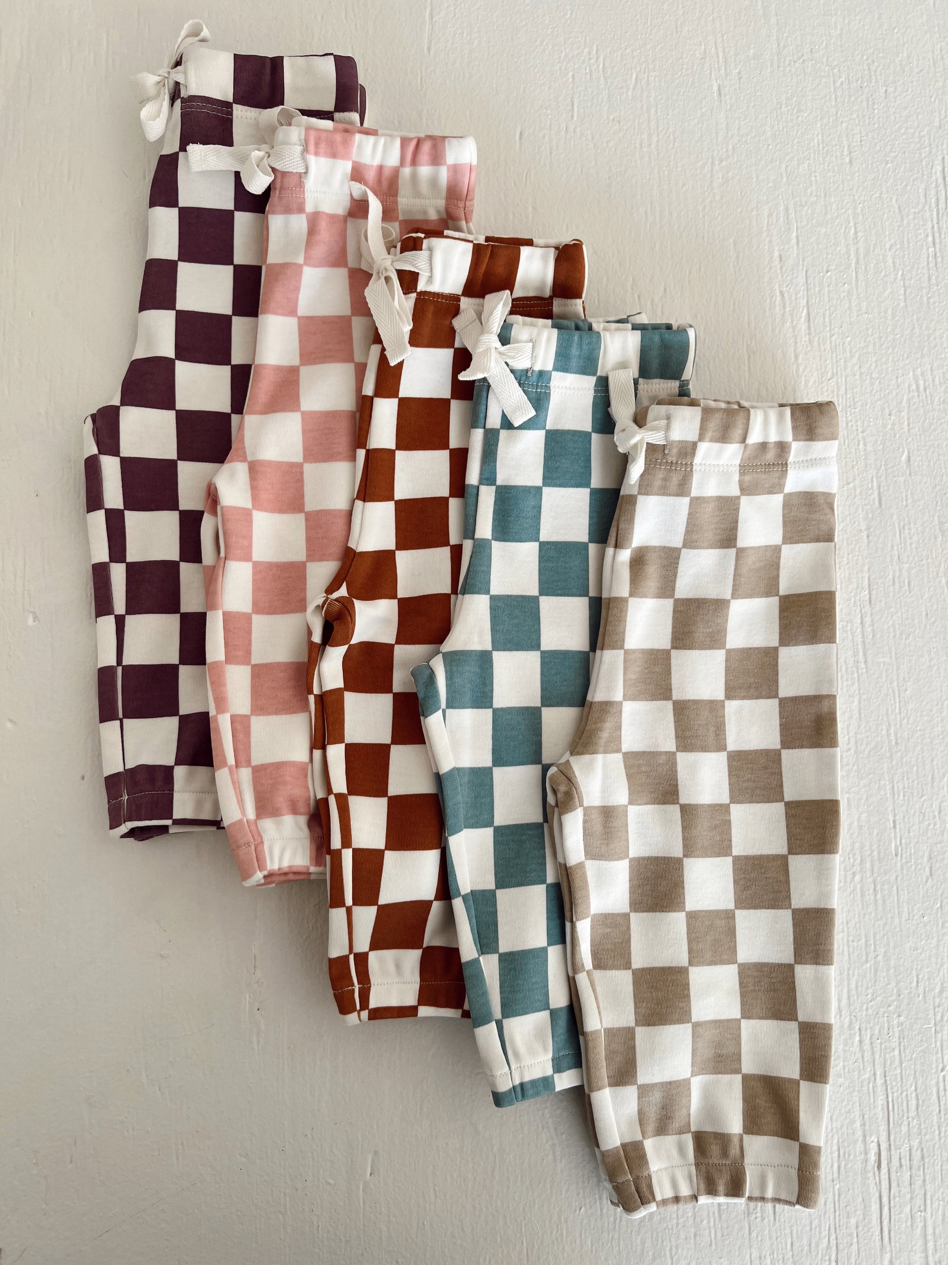 strawberry-shortcake-checkerboard-organic-mode-top-pant-set