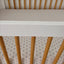 Stretch Mini Crib Sheet, Natural/Black Geo