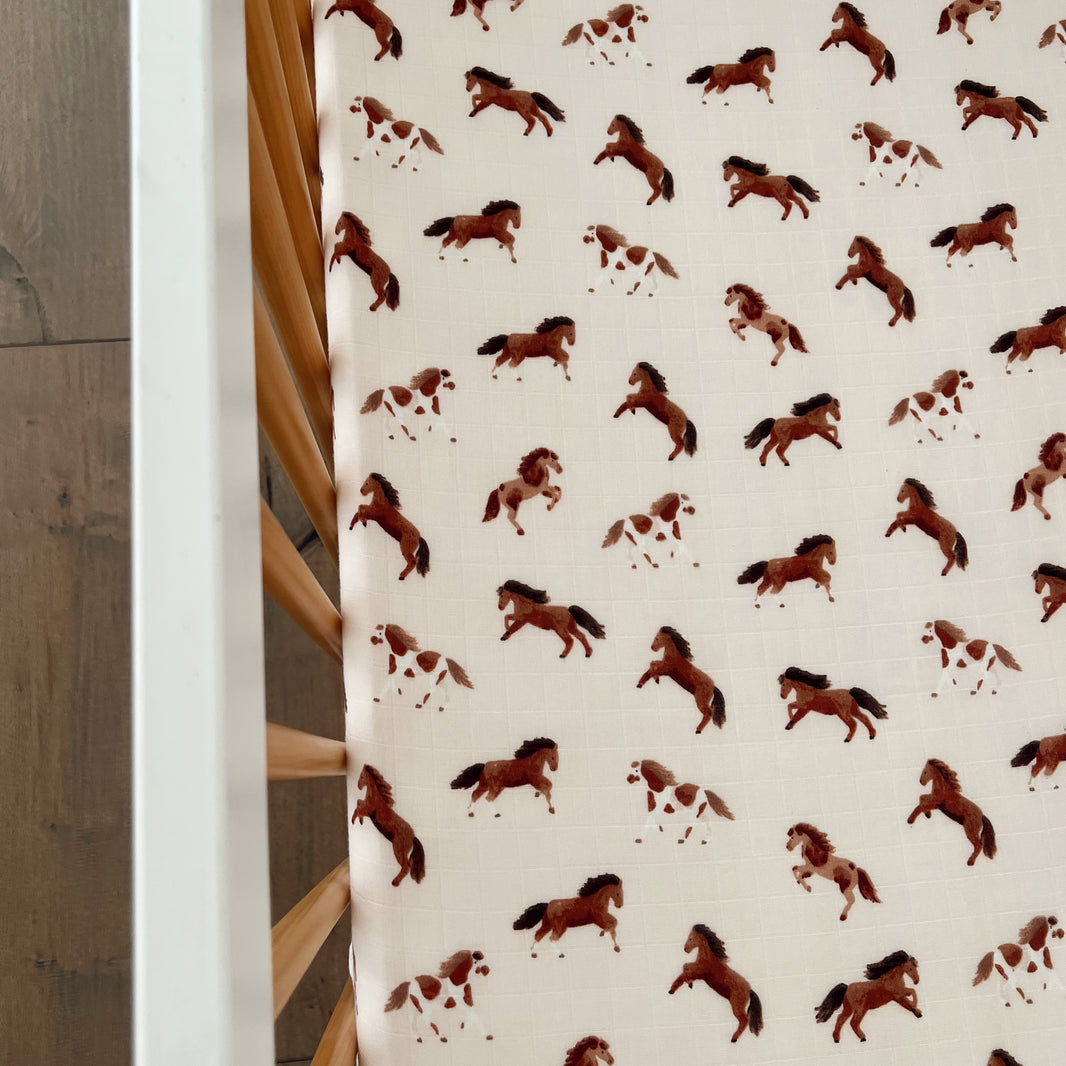 Crib Sheets SpearmintLOVE