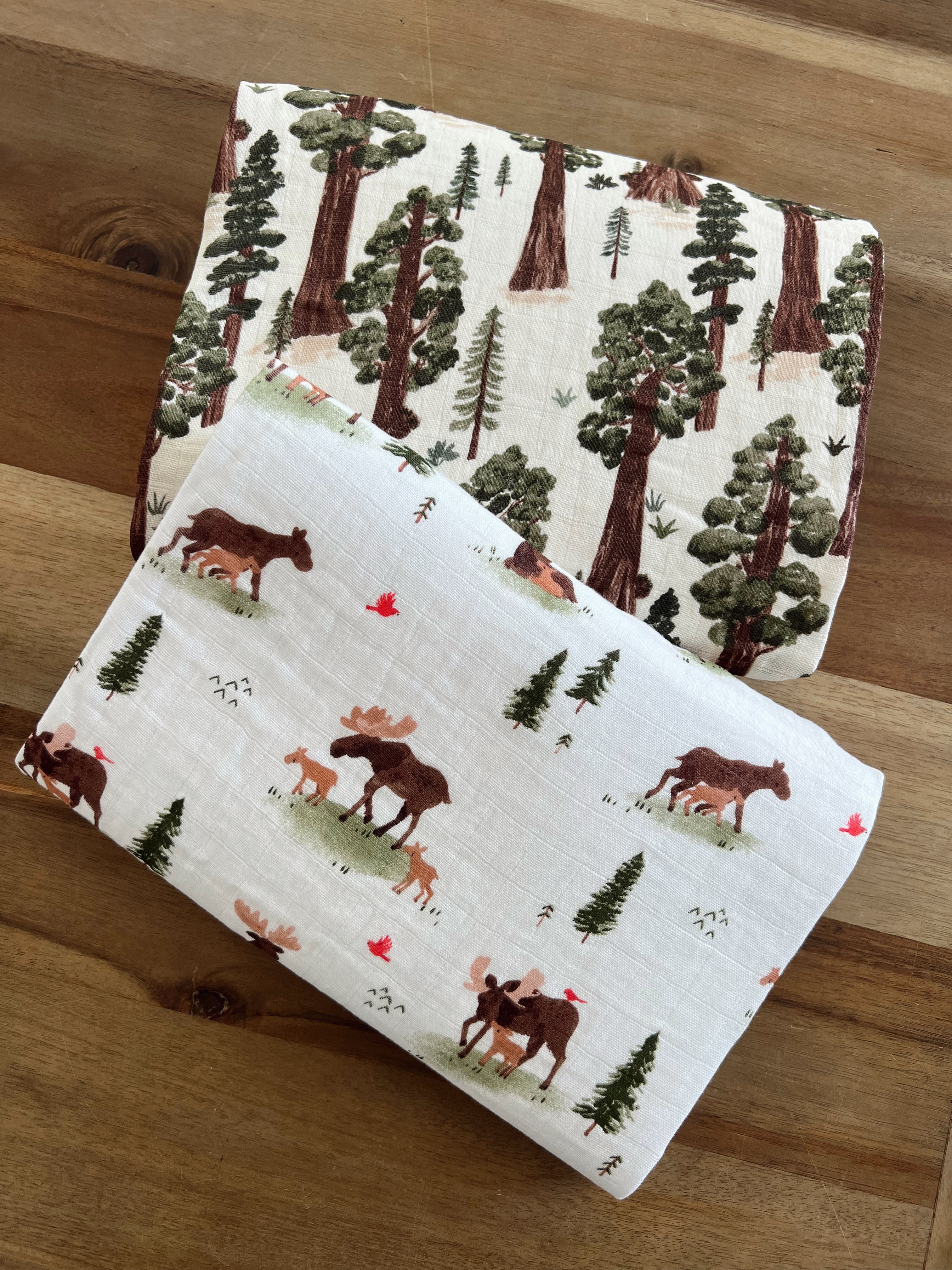 Moose swaddle clearance blanket