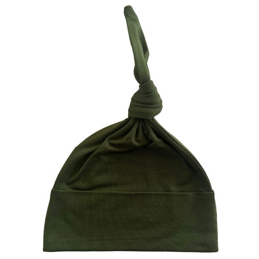 Knot Beanie, Olive