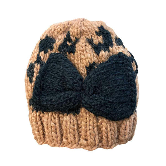 SpearmintLOVE’s baby LaLa Leopard Knit Hat