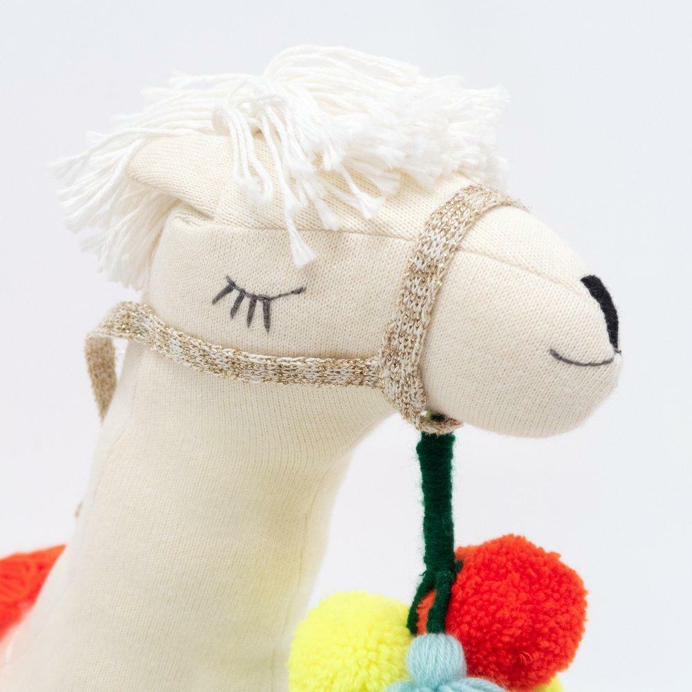 Knitted Llama Plush
