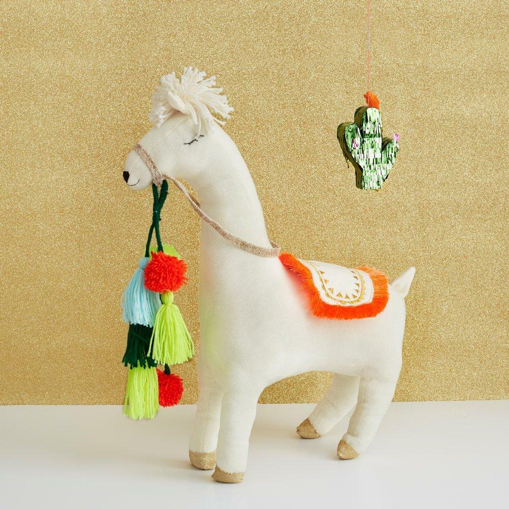 Knitted Llama Plush