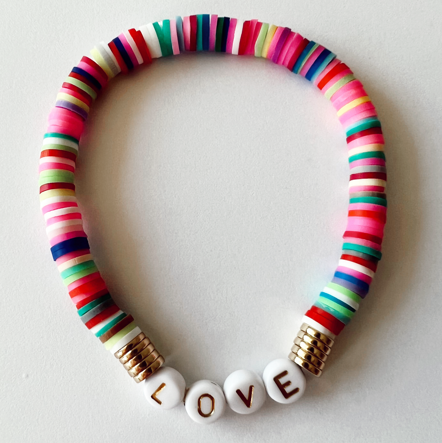 Maui Beaded Bracelet, Love