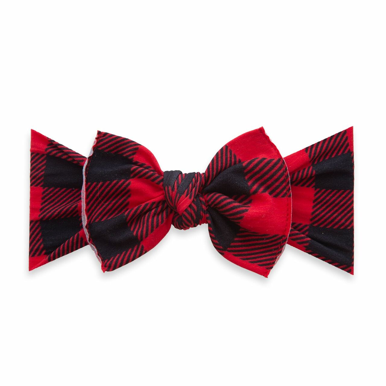 SpearmintLOVE’s baby Knot Bow, Lumberjack