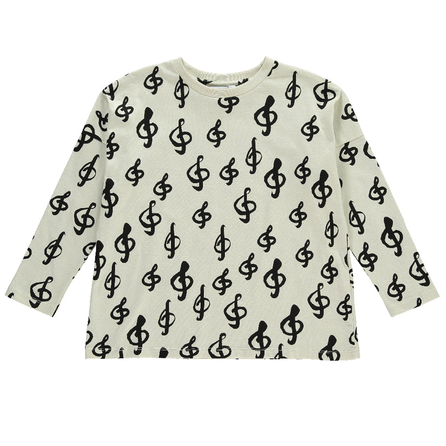 SpearmintLOVE’s baby Long Sleeved Square T-shirt, Music
