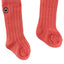 Organic Ribbed Knee Sock, Nectar