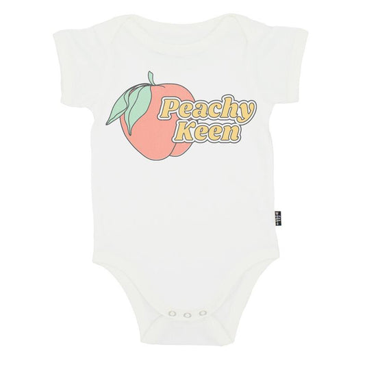 SpearmintLOVE’s baby Graphic Bodysuit, Peachy Keen