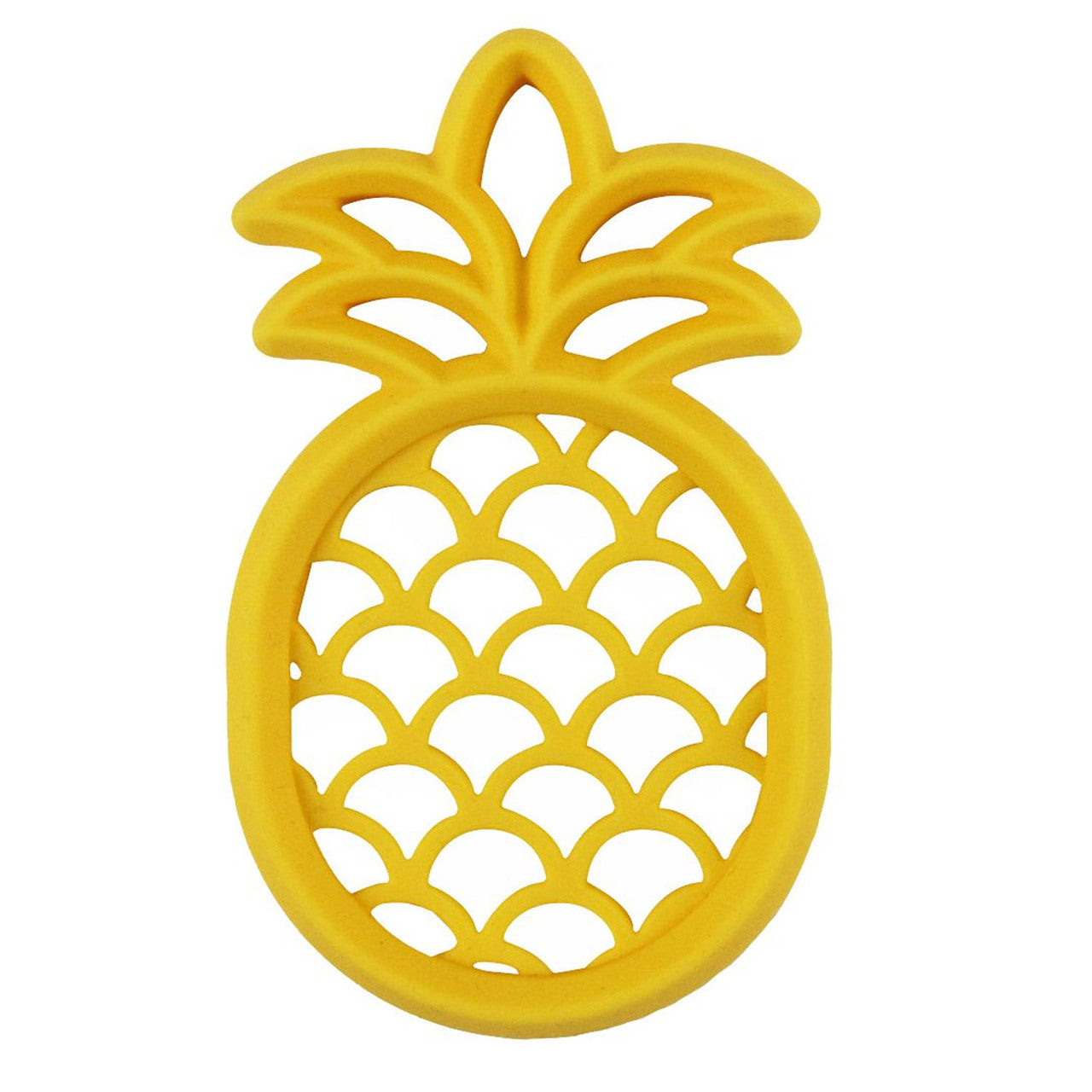 SpearmintLOVE’s baby Silicone Baby Teether, Pineapple