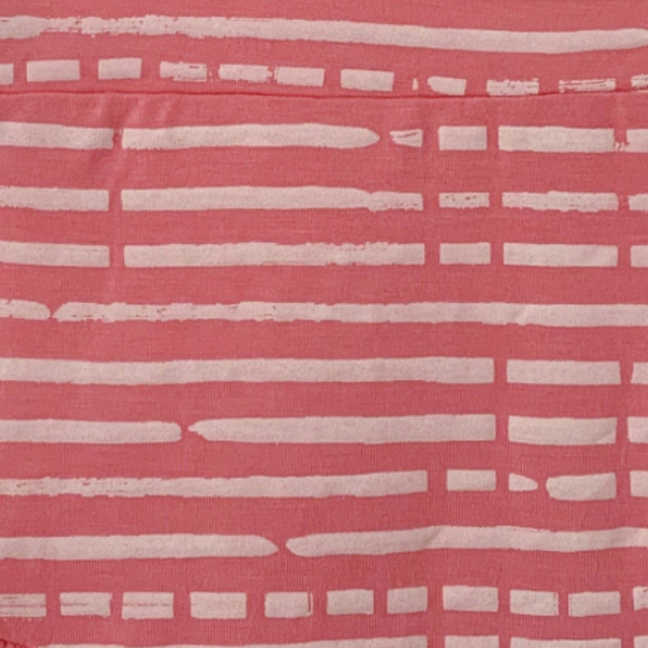 Ruffle Bloomer, Pink Stripe