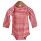SpearmintLOVE’s baby Long Sleeve Bodysuit, Pink Stripe