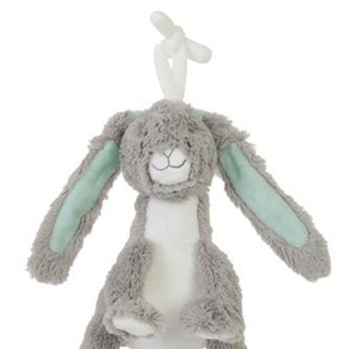 Grey Rabbit Twine Plush Stroller Toy