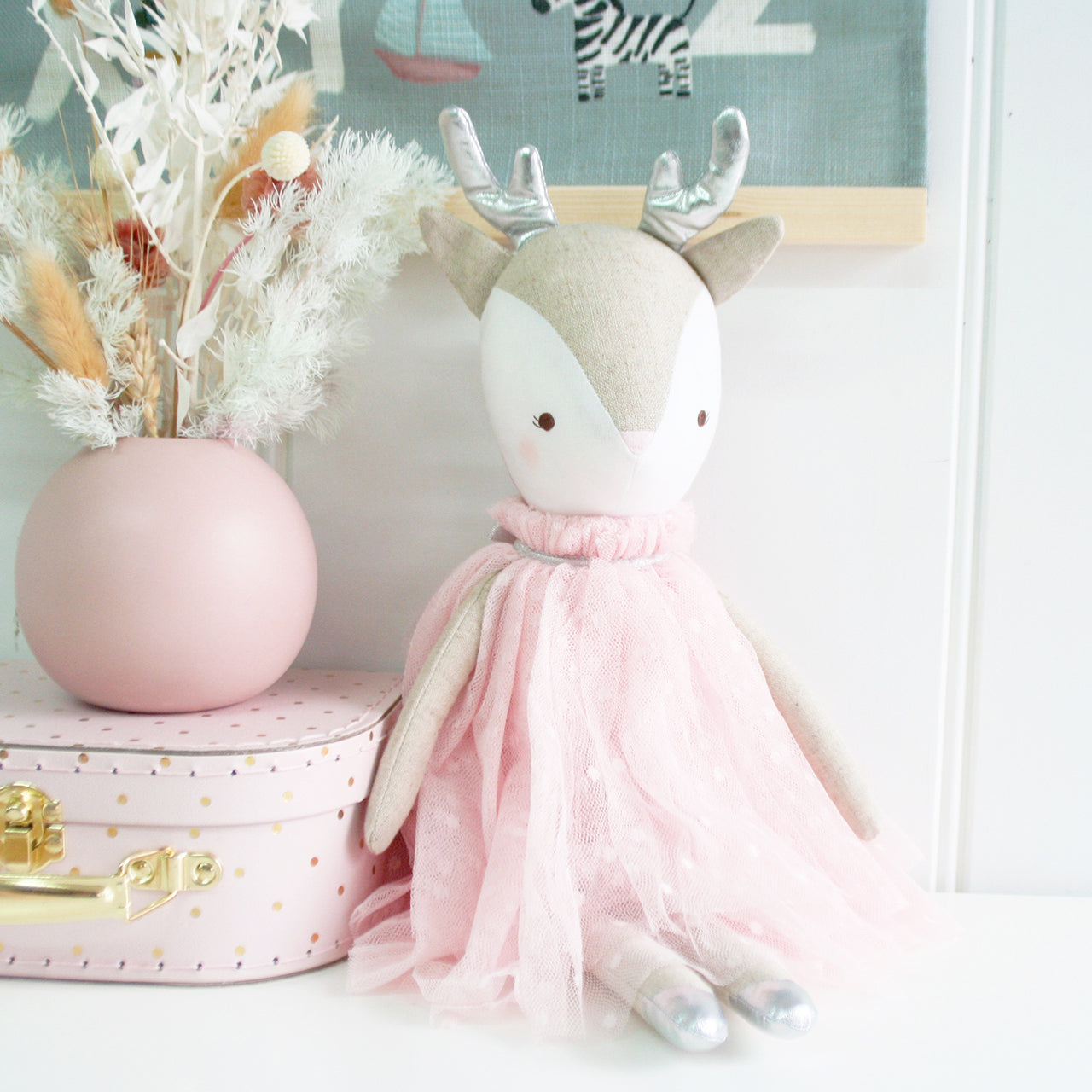 Angelica Reindeer, Pale Pink