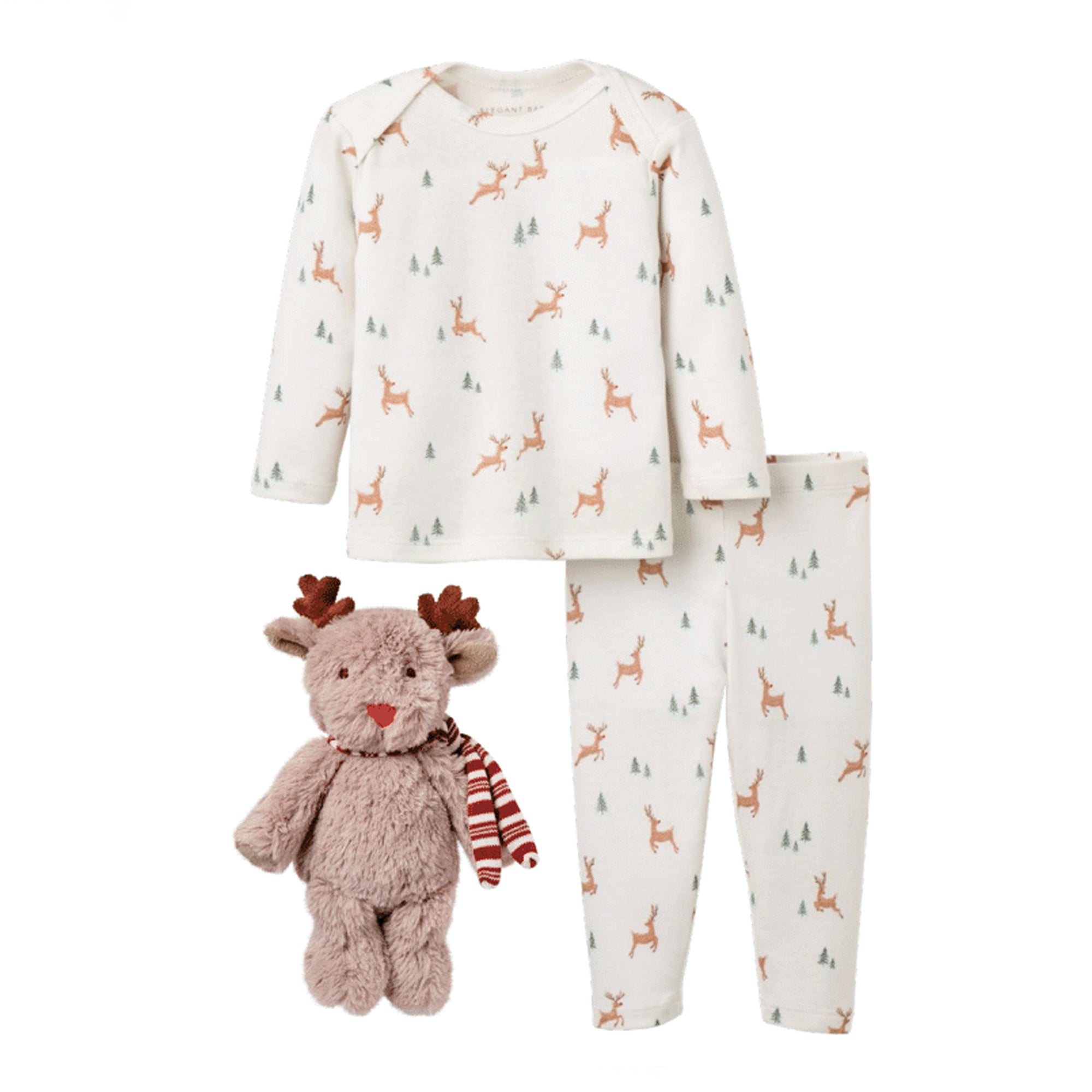 Baby reindeer online pajamas