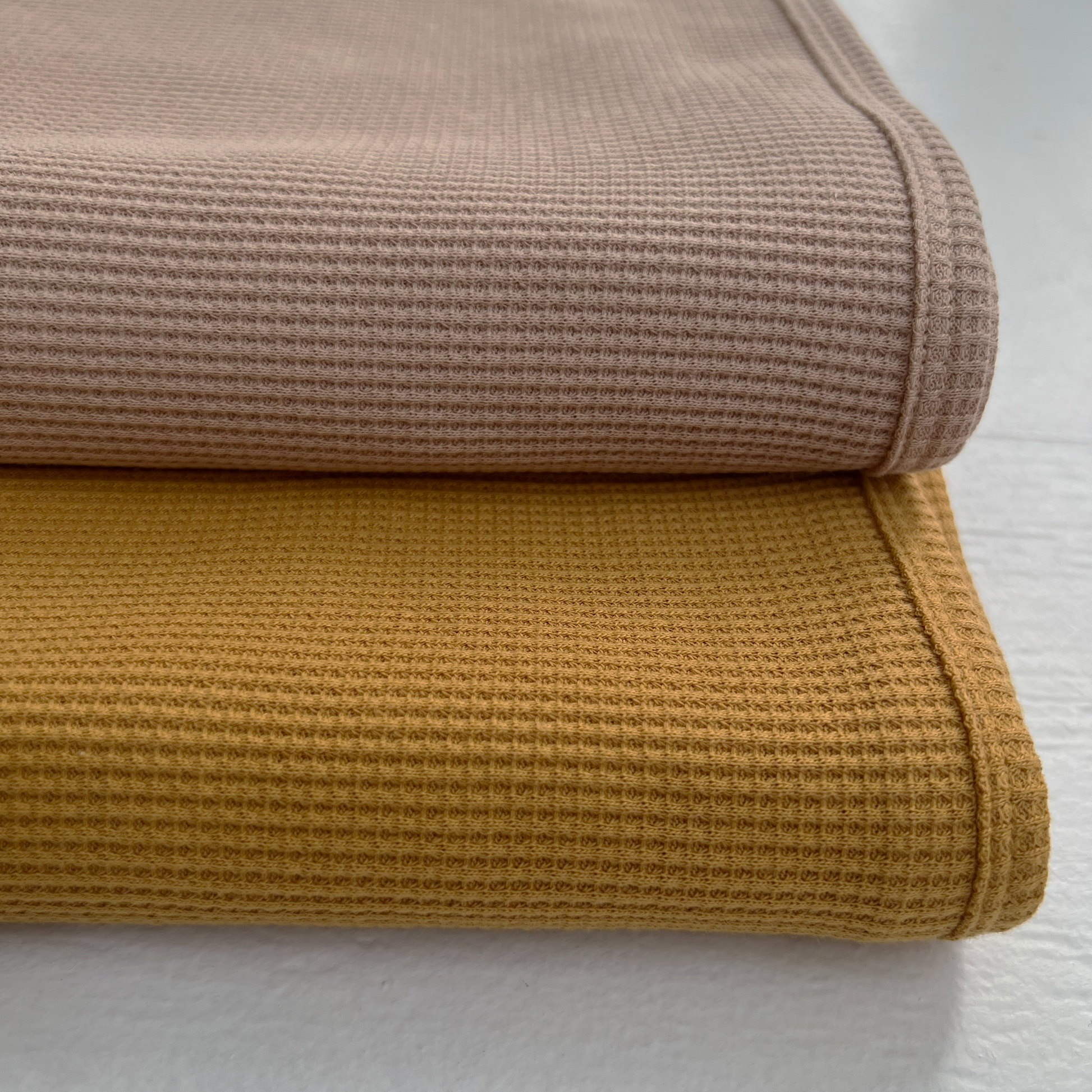 Tan sales waffle blanket