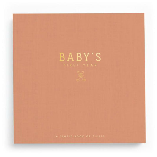 SpearmintLOVE’s baby Luxury Memory Book, Teddy Bears