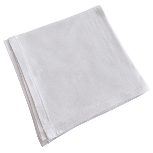 Stretch Swaddle Blanket, White