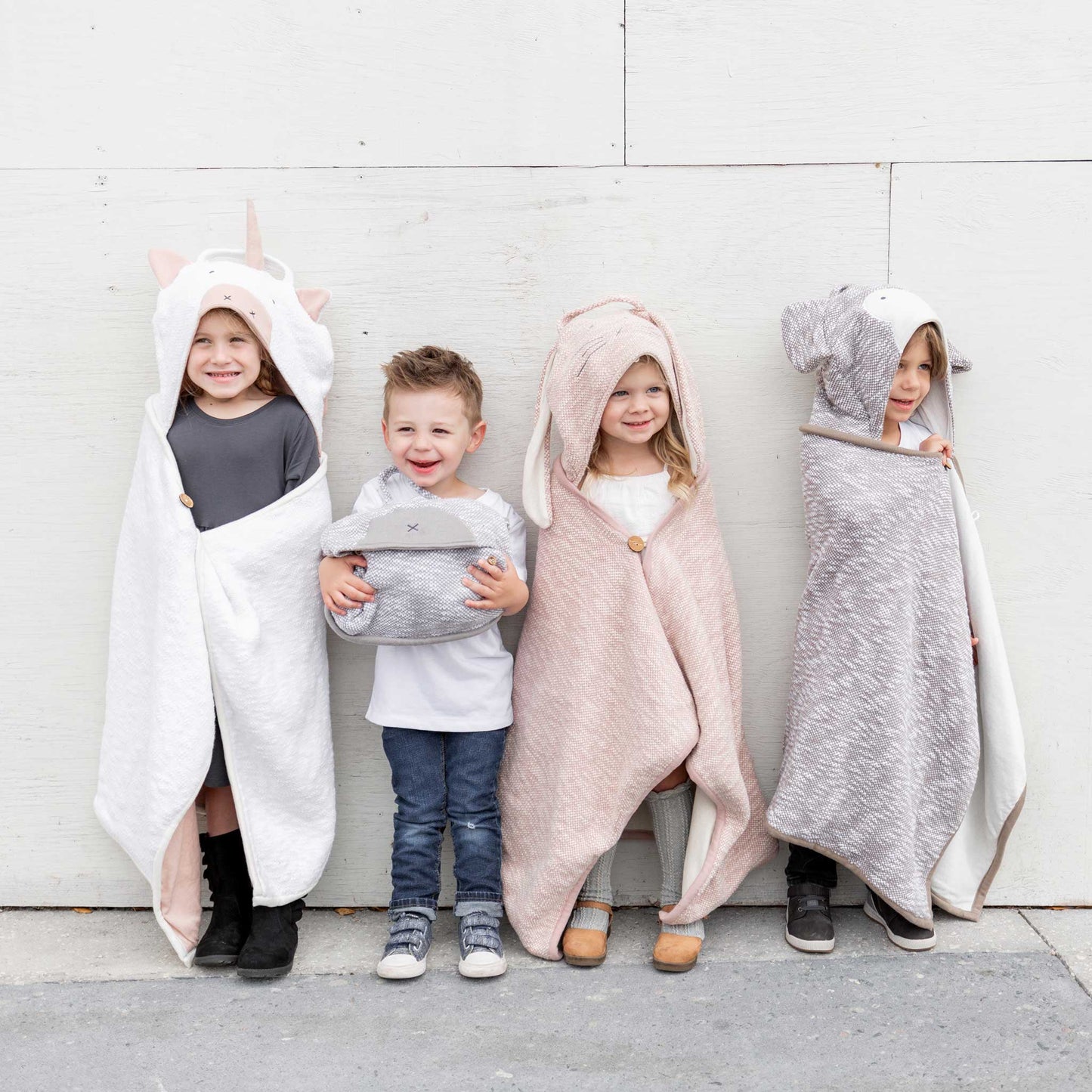 Organic Cotton Kids Travel Blanket, Unicorn